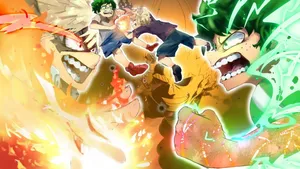 My Hero Academia Deku And Bakugou Wallpaper