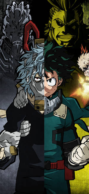 My Hero Academia One For All Phone Wallpaper