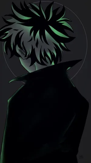 My Hero Academia Villain Deku Dark Aesthetic Wallpaper