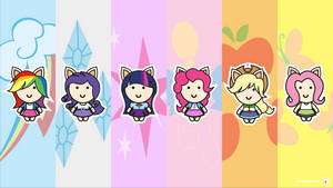 My Little Pony Chibi Kawaii Wallpaper