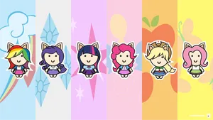 My Little Pony Chibi Kawaii Wallpaper
