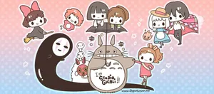 My Neighbor Totoro Kawaii Wallpaper