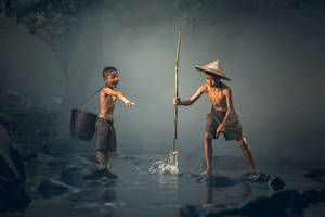 Myanmar Young Kids Wallpaper