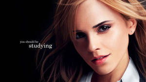Mysterious Emma Watson Wallpaper