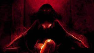 Mysterious Female Black Devil Hd Wallpaper