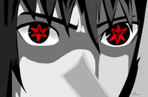 Mysterious Mangekyou Sharingan Design Wallpaper