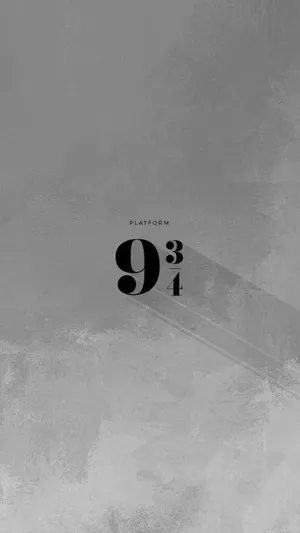 Mysterious World Of Harry Potter In Monochrome Wallpaper