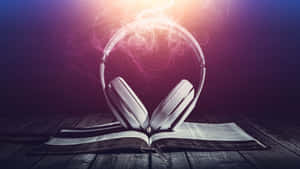 Mystical Audio Book Concept Wallpaper