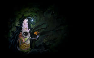 Mystical_ Creature_ Abyss_ Artwork Wallpaper