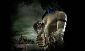 Mystical_ Shiva_with_ Cobra_ H D Wallpaper
