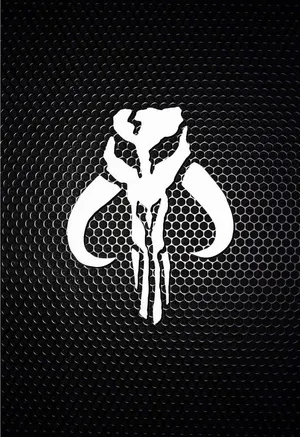 Mythosaur Symbol The Mandalorian Iphone Wallpaper