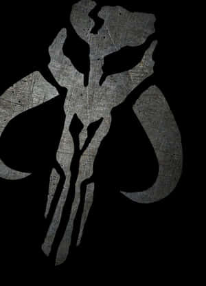 Mythosaur Symbol The Mandalorian Iphone Wallpaper
