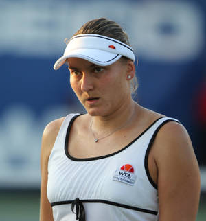 Nadia Petrova Frowning Wallpaper