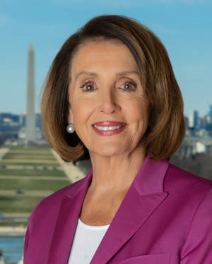 Nancy Pelosi – A Stalwart In American Politics Wallpaper