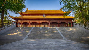 Nanjing Museum Facade Wallpaper