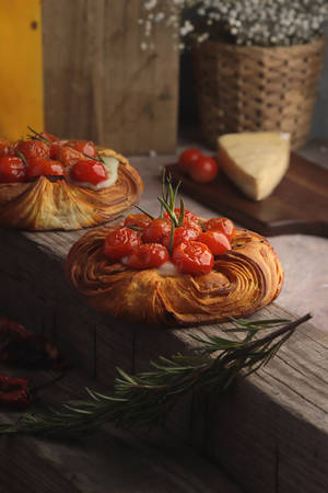 Napolitano Croissant Pastries Wallpaper