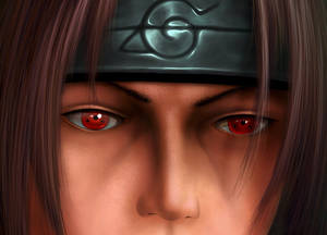 Naruto 3d Itatchi Sharingan Wallpaper