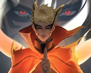 Naruto Baryon Mode Face Wallpaper