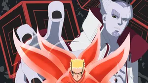 Naruto Baryon Mode Isshiki Hand Wallpaper