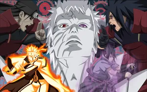 Naruto Characters With Obito Wallpaper