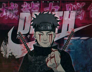 Naruto Drip In All Black Outfit Wallpaper