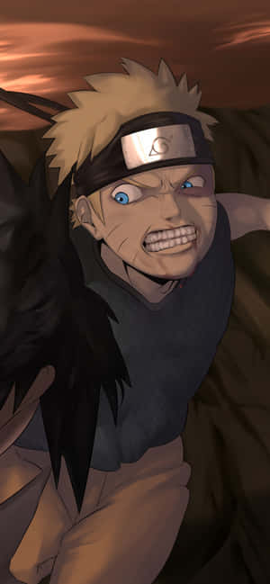 Naruto Fierce Battle Stance Wallpaper