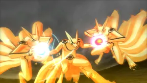 Naruto Final Form Fox Nin-tail Mode Wallpaper