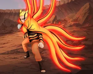 Naruto Final Form Nine-tail Mode Wallpaper