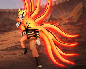 Naruto Final Form Nine-tail Mode Wallpaper