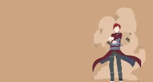 Naruto Gaara Aesthetic Computer Wallpaper