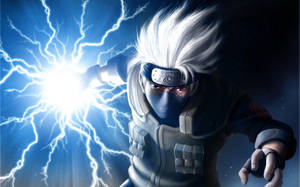 Naruto Kakashi Ball Of Light Wallpaper