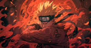 Naruto Kurama Chakra Mode Wallpaper