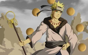 Naruto Live Holding Shakujo Wallpaper
