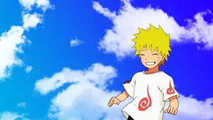 Naruto Pfp With Cloudy Blue Sky Wallpaper