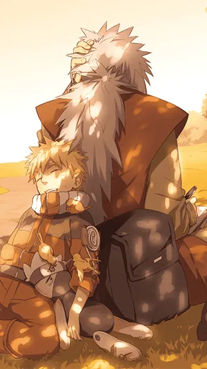 Naruto Phone With Jiraiya Wallpaper