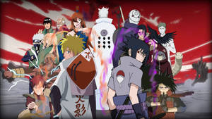 Naruto Shippuden Kages And Akatsuki Wallpaper