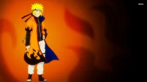 Naruto Shippuden: Minato In Orange Wallpaper