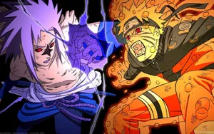 Naruto Shippuden Naruto And Sasuke Transformation Wallpaper