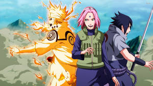 Naruto Shippuden Three Way Deadlock Wallpaper
