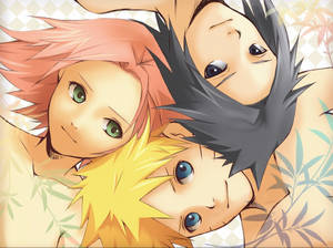 Naruto Team 7 Anime Characters Wallpaper