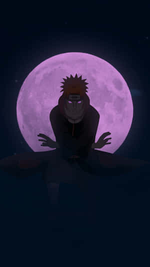 Naruto Uzuamki And Pain In A Battle Of Wills. Wallpaper