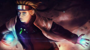 Naruto Uzumaki Digital Painting Hokage Wallpaper