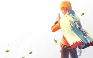 Naruto Uzumaki Hokage Cloak Wallpaper