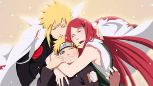 Naruto Uzumaki Lovely Family Wallpaper