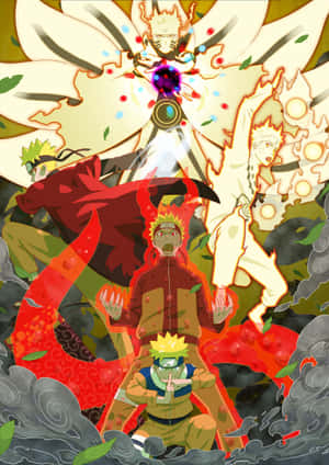 Naruto Uzumaki Mastering Sage Mode Wallpaper