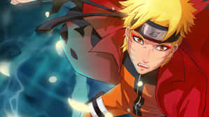 Naruto Uzumaki Mastering Sage Mode Wallpaper