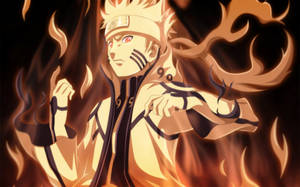 Naruto Uzumaki Nine Tailed Form Wallpaper