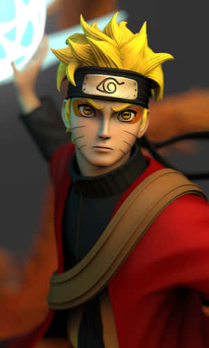 Naruto Uzumaki Rasengani Phone Wallpaper Wallpaper
