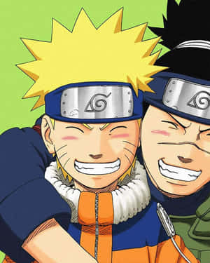 Narutoand Friend Happy Moments Wallpaper