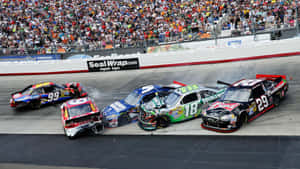 Nascar Accident Wallpaper